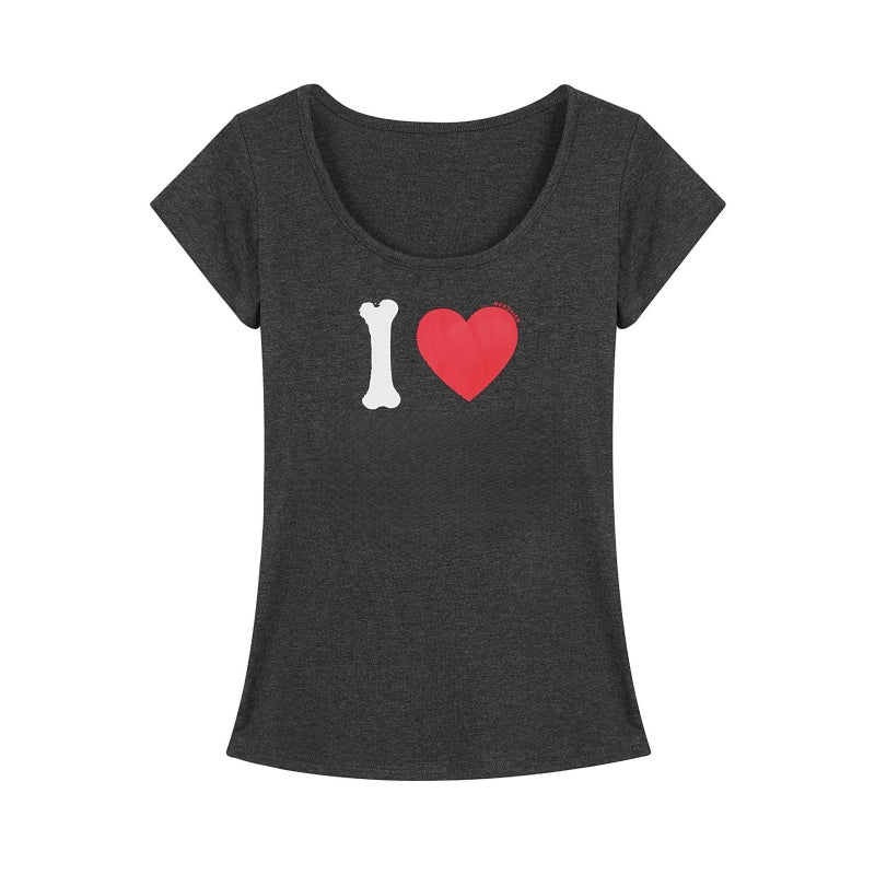 Slim Fit Heart Print T-Shirt