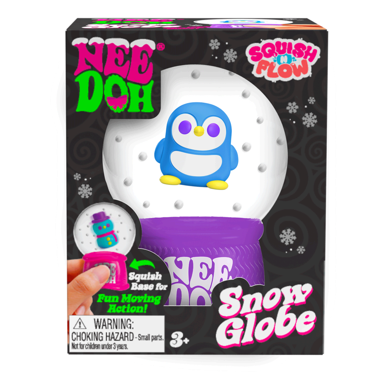 NeeDoh® Squish N Flow Snow Globe